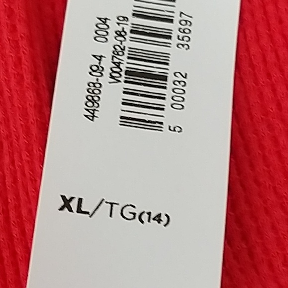 Old Navy (bundle 2 put) Soft Crew Neck Waffle Long Sleeve Thermal XL (Kid) New - Picture 4 of 5